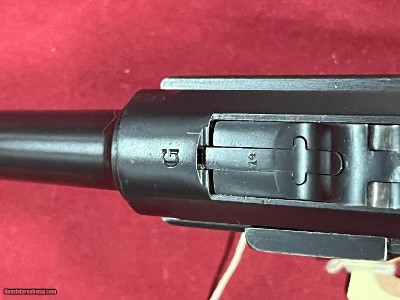 MAUSER P08 LUGER SEMI AUTO PISTOL S/42 