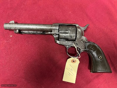 COLT SINGLE ACTION AFRMY 1ST GEN 38 W.C.F. MADE