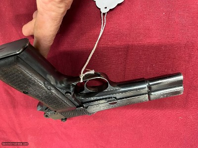 FN BROWNING HI POWER SEMI AUTO PISTOL 9MM ~ RARE FINISH CONTRACT~ Sale $2150.00 - Image 9 of 13