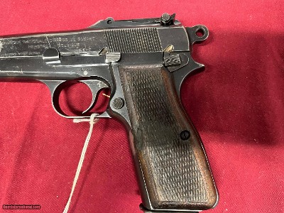 FN BROWNING HI POWER SEMI AUTO PISTOL 9MM ~ RARE FINISH CONTRACT~ Sale $2150.00 - Image 7 of 13