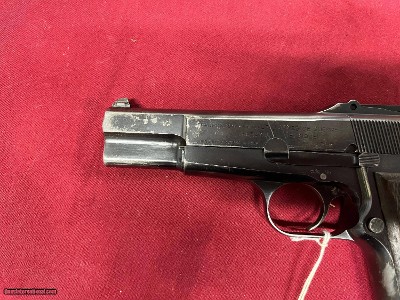 FN BROWNING HI POWER SEMI AUTO PISTOL 9MM ~ RARE FINISH CONTRACT~ Sale $2150.00 - Image 8 of 13