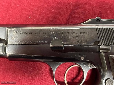 FN BROWNING HI POWER SEMI AUTO PISTOL 9MM ~ RARE FINISH CONTRACT~ Sale $2150.00 - Image 11 of 13