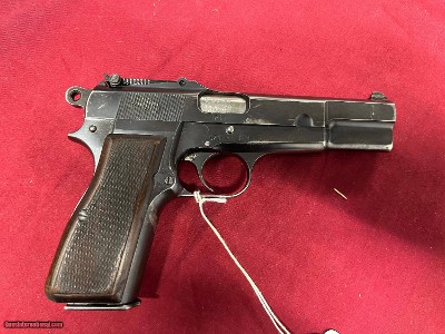 FN BROWNING HI POWER SEMI AUTO PISTOL 9MM ~ RARE FINISH CONTRACT~