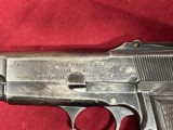 FABRIQUE NATIONALE BROWNING HI POWER 9MM ~ RARE WWII FINISH CONTRACT ~ - 7 of 13