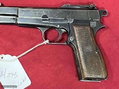 FABRIQUE NATIONALE FN BROWNING HI POWER 9MM ~ RARE WWII FINISH CONTRACT ~ - Image 2 of 13