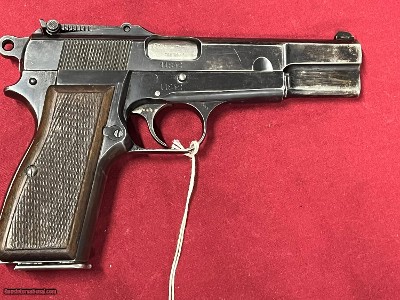 FABRIQUE NATIONALE FN BROWNING HI POWER 9MM ~ RARE WWII FINISH CONTRACT ~