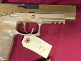 SIG SAUER M17 SEMI AUTO PISTOL. U.S. MILITARY SURPLUS 9MM - 9 of 15