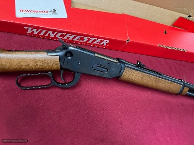 WINCHESTER MODEL 94AE LEVER ACTION TRAPPER CARBINE 44 MAGNUM