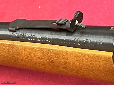WINCHESTER MODEL 94AE LEVER ACTION TRAPPER CARBINE 44 MAGNUM - Image 10 of 12