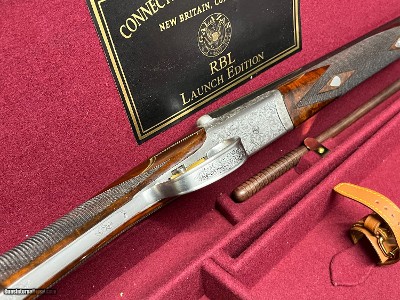 SALE $4250.00 ~ CONNECTICUT SHOTGUN MFG 20 SXS RBL LAUNCH CASED SHOTGUN - Image 13 of 25