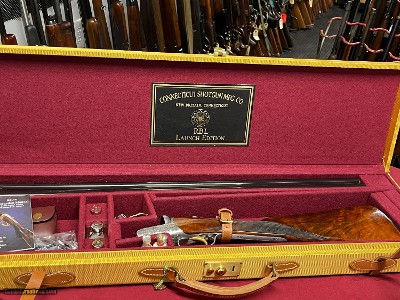 SALE $4250.00 ~ CONNECTICUT SHOTGUN MFG 20 SXS RBL LAUNCH CASED SHOTGUN - Image 25 of 25