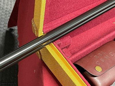 SALE $4250.00 ~ CONNECTICUT SHOTGUN MFG 20 SXS RBL LAUNCH CASED SHOTGUN - Image 12 of 25