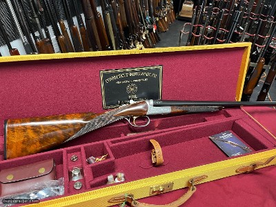 CONNECTICUT SHOTGUN MFG 20 SXS RBL LAUNCH CASED SHOTGUN