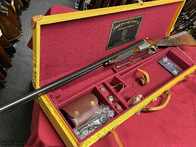 SALE $4250.00 ~ CONNECTICUT SHOTGUN MFG 20 SXS RBL LAUNCH CASED SHOTGUN - Image 4 of 25