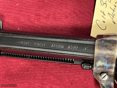 COLT SINGLE ACTION ARMY REVOLVER4 3/4 BARREL ~ MADE 1978 ~ 45LC - Image 12 of 13