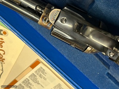 COLT SINGLE ACTION ARMY REVOLVER 4 3/4 