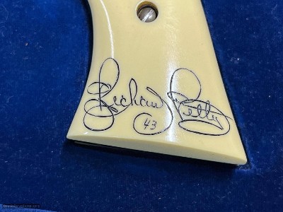RICHARD PETTY SILVER EDITION SINGLE ACTION ARMY 45 LC ~ #550 OF 1000 ~ Sale $2600.00 ~ - Image 8 of 15
