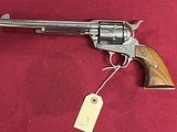 COLT 3RD GEN SINGLE ACTION ARMY REVOLVER 45LC ~ NICKEL FINISH ~ - 1 of 19