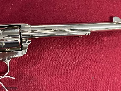COLT 3RD GEN SINGLE ACTION ARMY REVOLVER 45LC ~ NICKEL FINISH ~ - Image 7 of 19