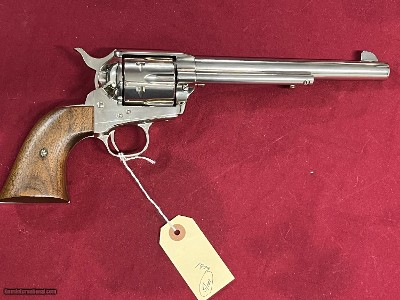 COLT 3RD GEN SINGLE ACTION ARMY REVOLVER 45LC ~ NICKEL FINISH ~ - Image 5 of 19