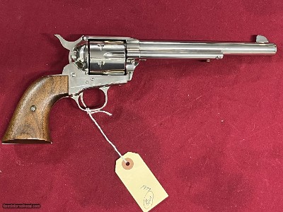 COLT 3RD GEN SINGLE ACTION ARMY REVOLVER 45LC ~ NICKEL FINISH ~ - Image 3 of 19