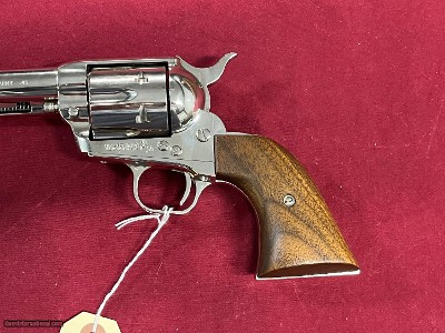 COLT 3RD GEN SINGLE ACTION ARMY REVOLVER 45LC ~ NICKEL FINISH ~ - Image 9 of 19