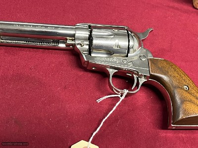 COLT 3RD GEN SINGLE ACTION ARMY REVOLVER 45LC ~ NICKEL FINISH ~ - Image 12 of 19