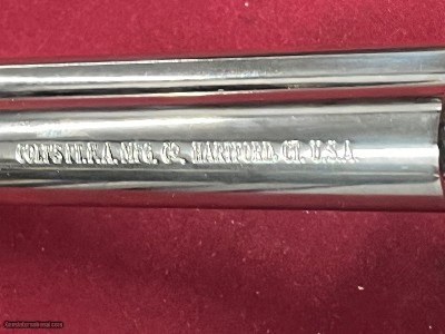 COLT 3RD GEN SINGLE ACTION ARMY REVOLVER 45LC ~ NICKEL FINISH ~ - Image 16 of 19