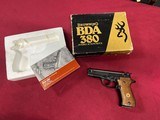 BROWNING BDA
380ACP SEMI AUTO PISTOL ~ DOUBLE STACK ~ - 1 of 11