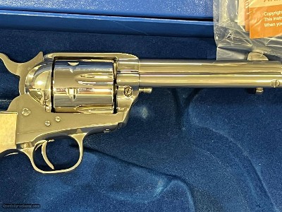 COLT SINGLE ACTION REVOLVER 3RD GEN 4 3/4