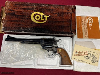 COLT SINGLE ACTION ARMY NEW FRONTIER REVOLVER 44 SPEC ~ EXCELLENT WITH BOX ~