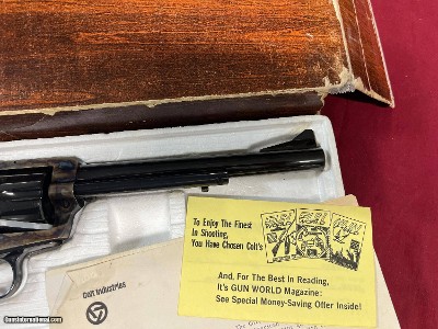 COLT SINGLE ACTION ARMY NEW FRONTIER REVOLVER 45LC ~ 7 1/2 