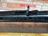 JOHN WAYNE WINCHESTER 1894 SADDLE RING CARBINE COMMEMORATIVE 32-40 - 13 of 20