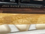 JOHN WAYNE WINCHESTER 1894 SADDLE RING CARBINE COMMEMORATIVE 32-40 - 10 of 20