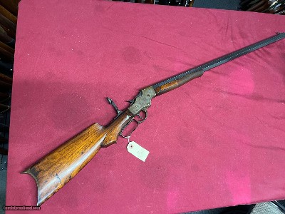 J. STEVENS MODEL 47 SINGLE SHOT LEVER ACTION RIFLE 25RF - Image 3 of 21