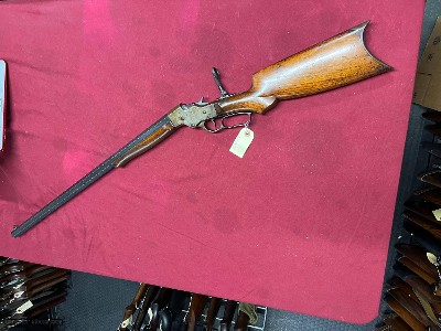 J. STEVENS MODEL 47 SINGLE SHOT LEVER ACTION RIFLE 25RF - Image 9 of 21
