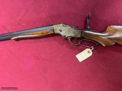 J. STEVENS MODEL 47 SINGLE SHOT LEVER ACTION RIFLE 25RF - Image 11 of 21