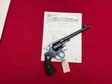 RARE ~ COLT NEW SERVICE REVOLVER 44 S&W / 44 RUSSIAN ~MADE 1929~ FACTORY LETTER - 4 of 23