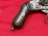 ANTIQUE ~ FRENCH PINFIRE 6 BARREL DERRINGER PISTOL - 3 of 8