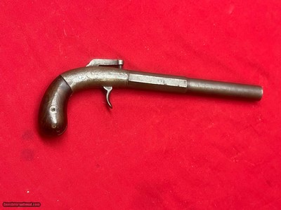 ANTIQUE ~ MANHATTAN MFG CO. NEW YORK PERCUSSIAN PISTOL - Image 6 of 8