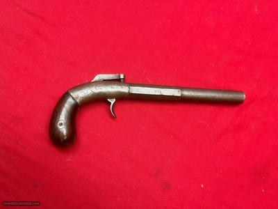 ANTIQUE ~ MANHATTAN MFG CO. NEW YORK PERCUSSIAN PISTOL - Image 2 of 8