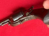 ANTIQUE ~ BELGIUM MADE FOLDING TRIGGER REVOLVER 32 RF - 6 of 9