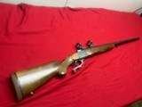 CUSTOM RUGER NO.1 SINGLE SHOT RIFLE 338 WIN MAGNUM ~ HEAVY BARREL PORTED ~