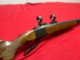 CUSTOM RUGER NO.1 SINGLE SHOT RIFLE 338 WIN MAGNUM ~ HEAVY BARREL PORTED ~ - 2 of 16