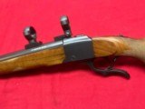 CUSTOM RUGER NO.1 SINGLE SHOT RIFLE 338 WIN MAGNUM ~ HEAVY BARREL PORTED ~ - 4 of 16