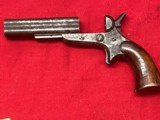 ANTIQUE ~ SHARPS & HANKINS FOUR BARREL DERRINGER 32RF - 6 of 7