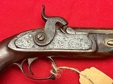 ANTIQUE ~ BELGIUM PERCUSSION PISTOL. - 2 of 12