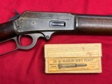 MARLIN MODEL 1893 LEVER ACTION RIFLE ~ RARE 25-36 CALIBER WITH AMMO ~