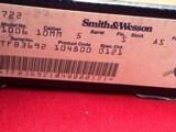 SMITH & WESSON 1006 STAINLESS SEMI AUTO PISTOL 10MM ~ BOX, 2-MAGS ~ - 10 of 11