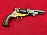 ENGRAVED ~ COLT 1849 PERCUSSION REVOLVER REPLICA .31 CALIBER - 1 of 7